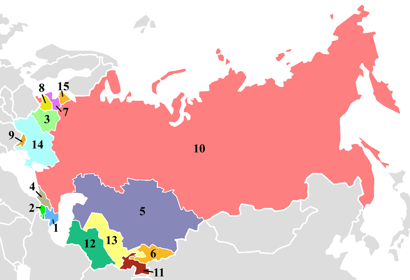 країни колишнього срср