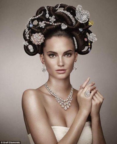 Найдорожча жіноча зачіска від Graff Diamonds