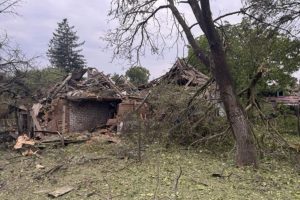 Масована атака КАБами на Ізюм залишила тисячу абонентів без світла