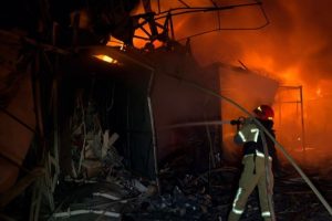 Удар РСЗВ по ринку Ізюма: двоє поранених