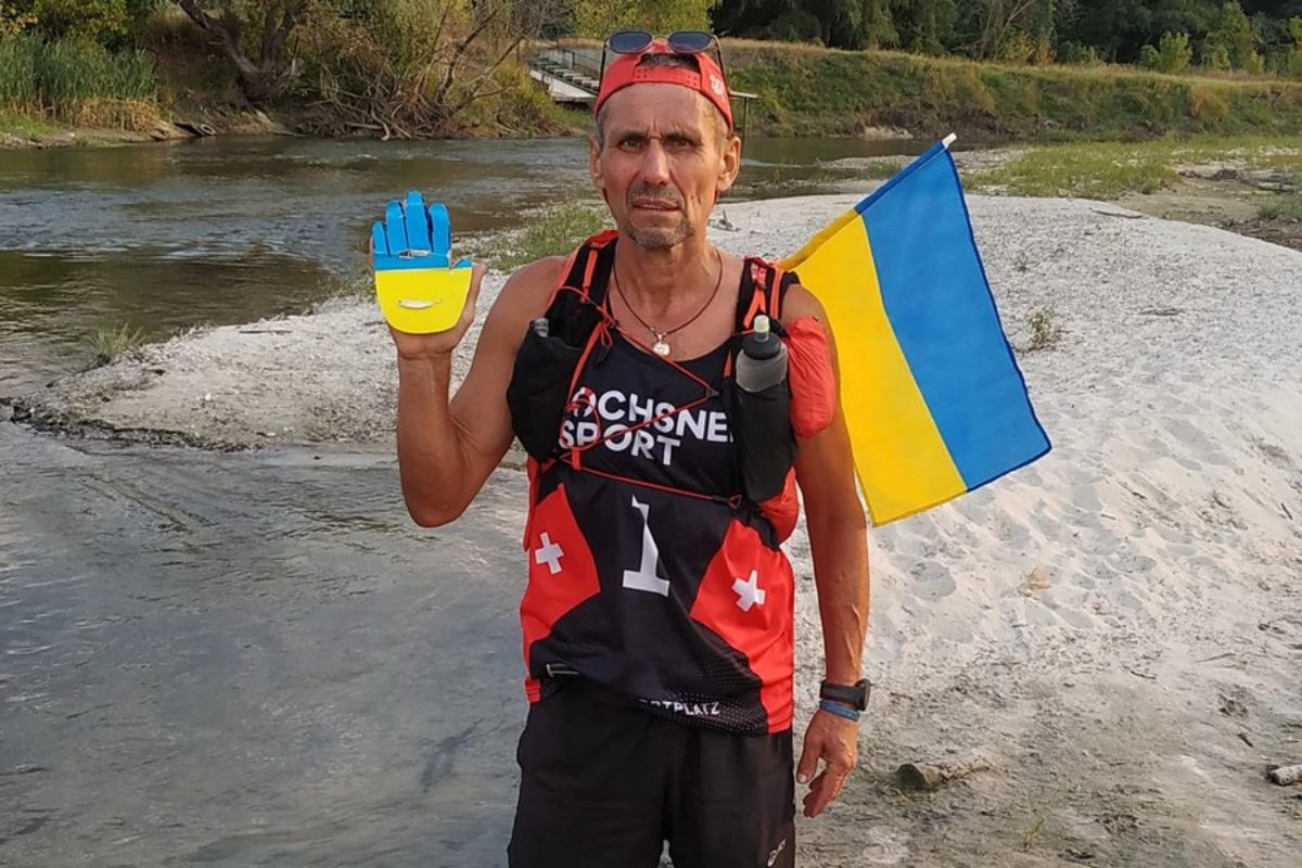 61-річний учитель фізкультури з Ізюма пробіг 562 км за шість днів