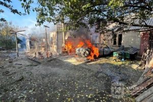 Дрони, КАБи та РСЗВ вдарили по 17 пунктах Харківщини